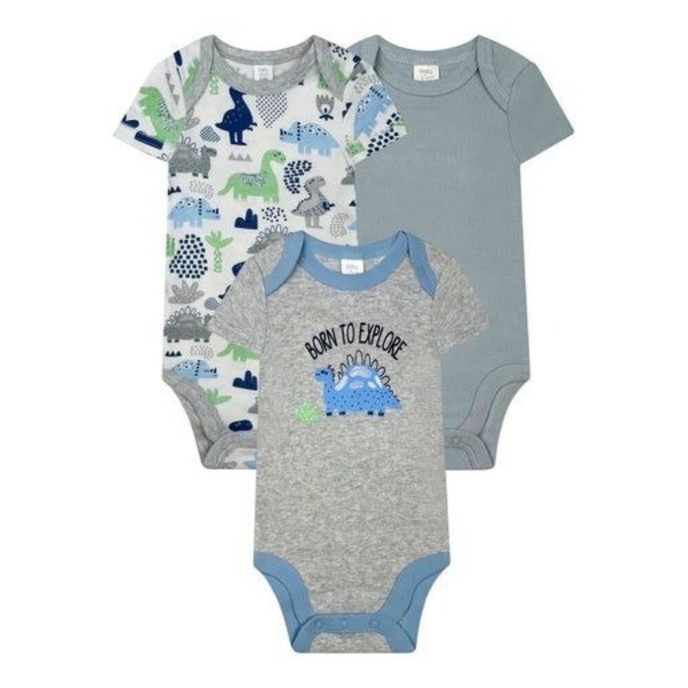Carter's Newborn Baby Boys' Dinosaur Bodysuit Set 3-6 months